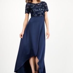 Adrianna Papell Soutache Gown